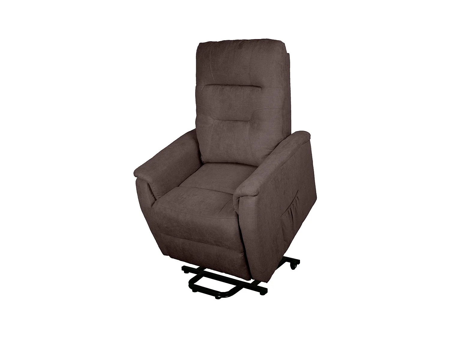 Recliner Stoel Ilaria - Bruin - 72x92x105 cm - Seven Design