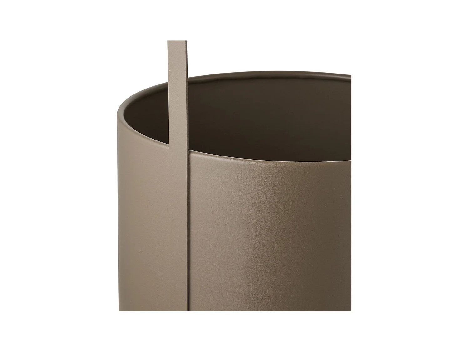 Cache Pot HN18, Marron, 24,5x24,5x38,5 cm, Seven Design