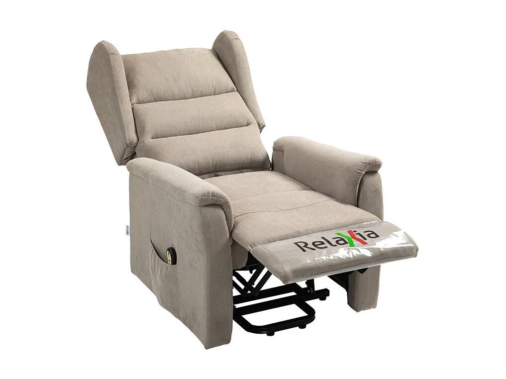 Fotel Zozkładany Alice, Gołębia Szarość, 72x92x104 cm, Seven Design