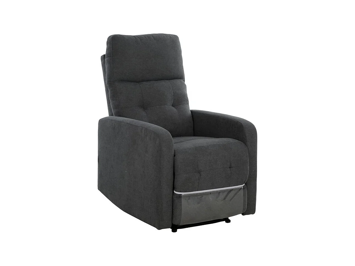 Fauteuil Inclinable Gaia Plus, Gris, 64x92x103 cm, Epikasa