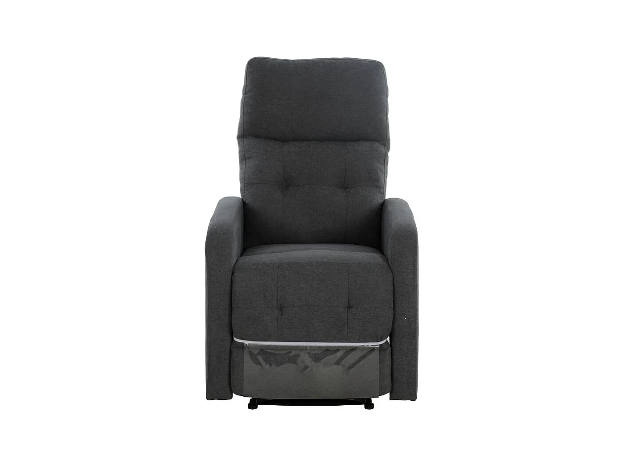 Fauteuil Inclinable Gaia, Gris, 65x90x102 cm, Epikasa