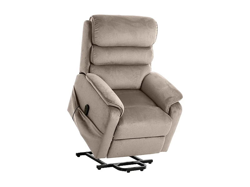 Poltrona Reclinabile Grazia Plus, Tortora, 81x91x107 cm, Epikasa