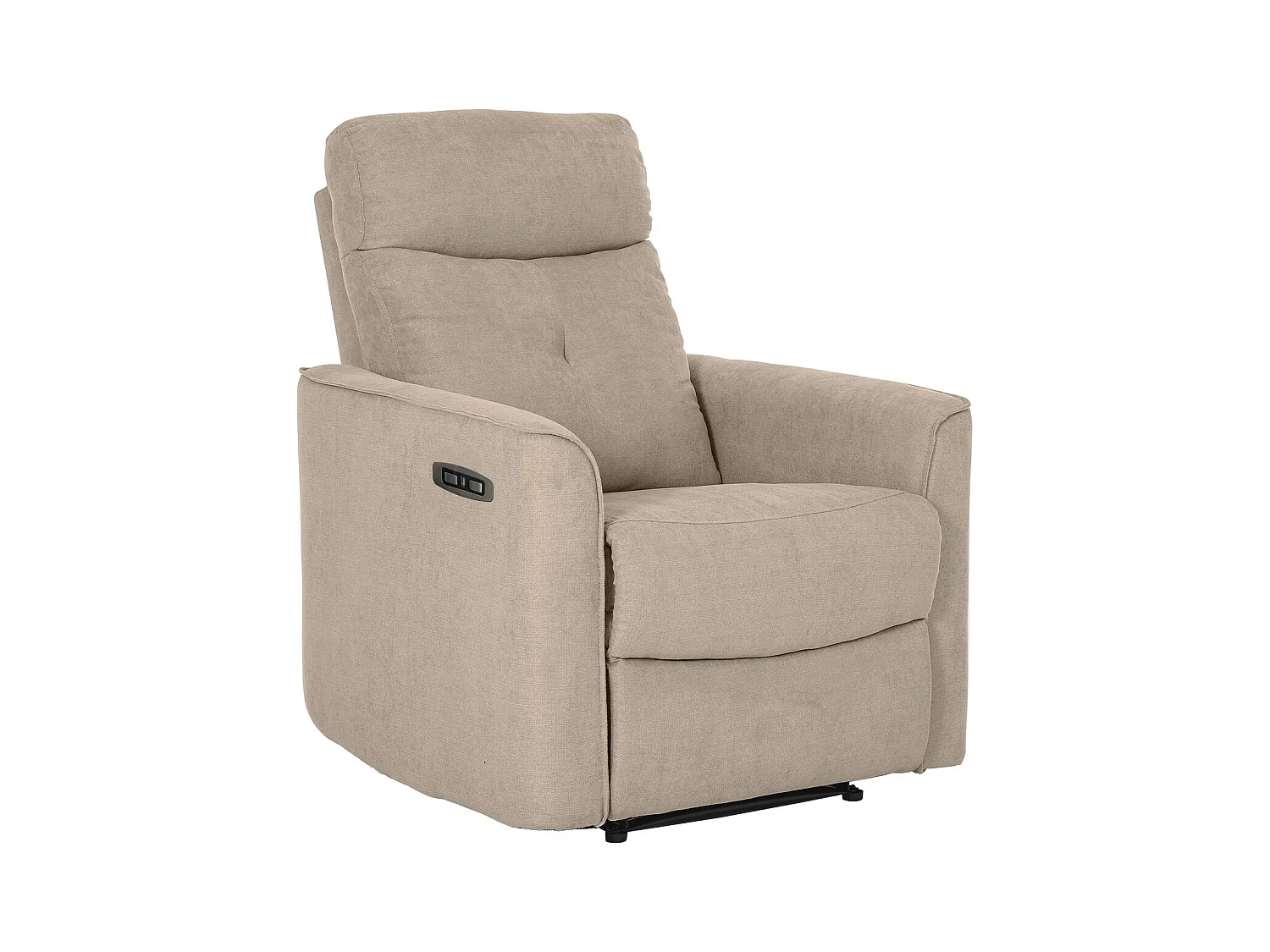 Fauteuil Inclinable Enea Plus, Gris Tourterelle, 79x92x102 cm, Epikasa