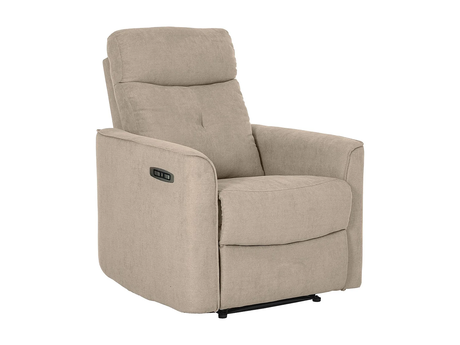 Fotel Zozkładany Enea Plus, Gołębia Szarość, 79x92x102 cm, Seven Design