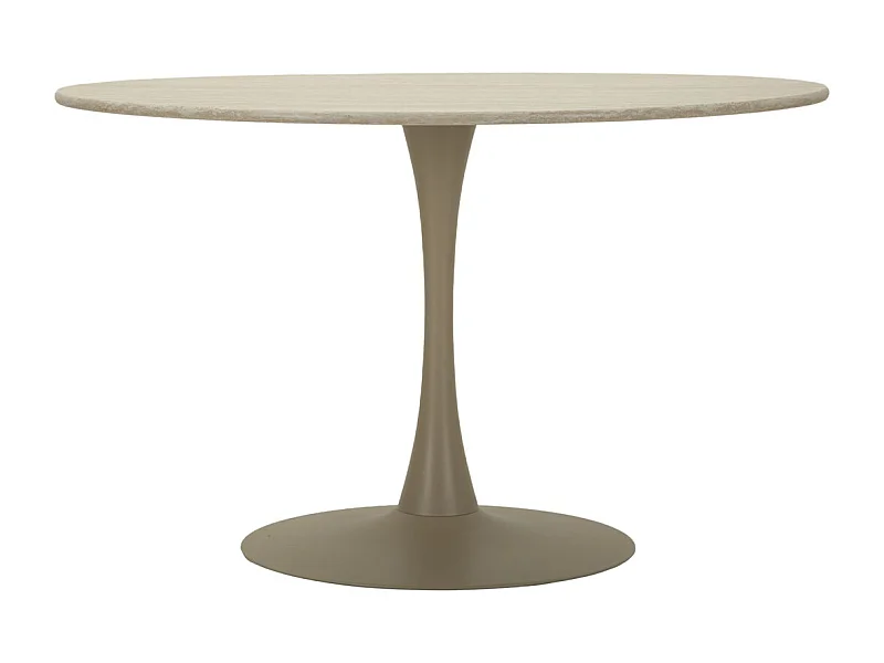 Tavolo MF891, Beige, 120x120x86 cm, Epikasa