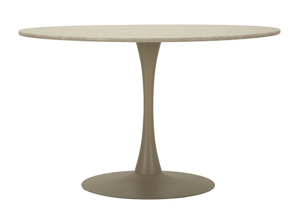 Tavolo MF891, Beige, 120x120x86 cm, Seven Design