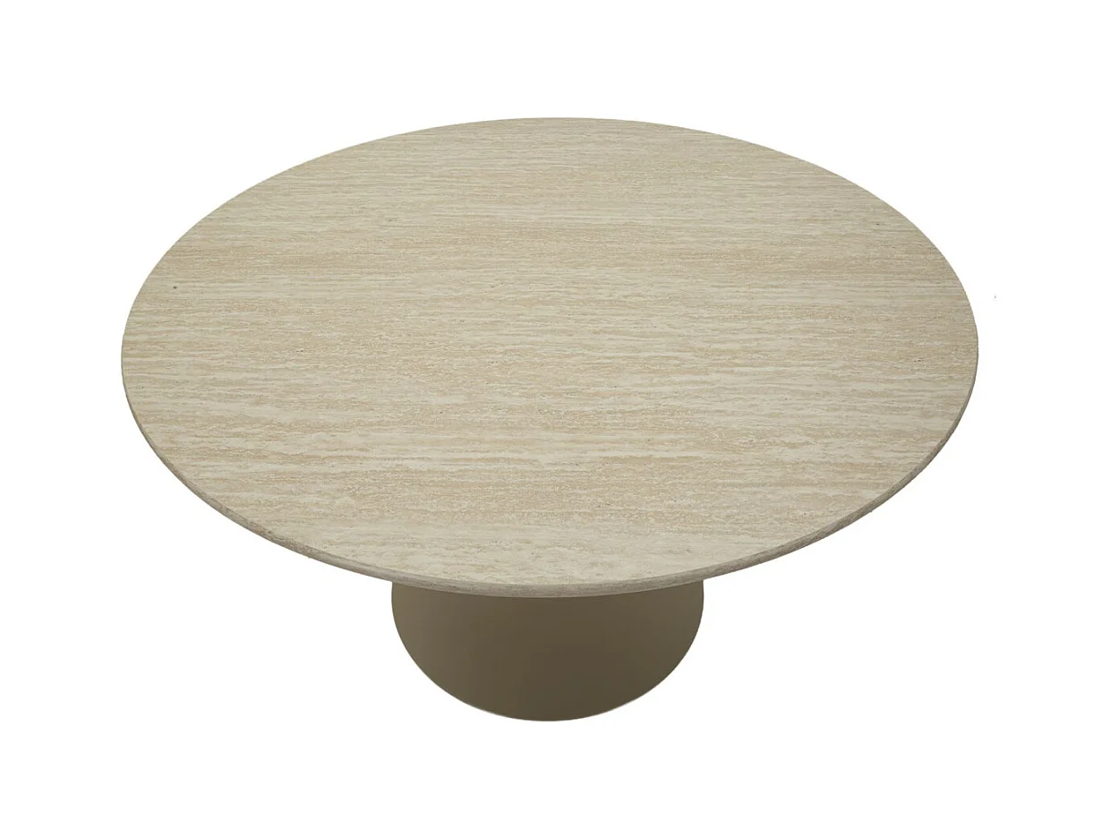 Tavolo MF891, Beige, 120x120x86 cm, Seven Design