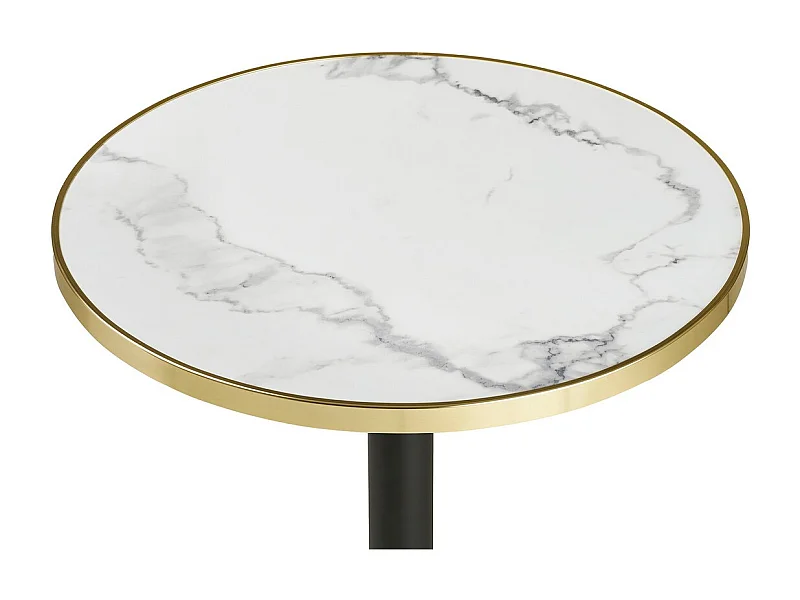 Tafel Bistro - Zwart - 60x60x73 cm - Epikasa