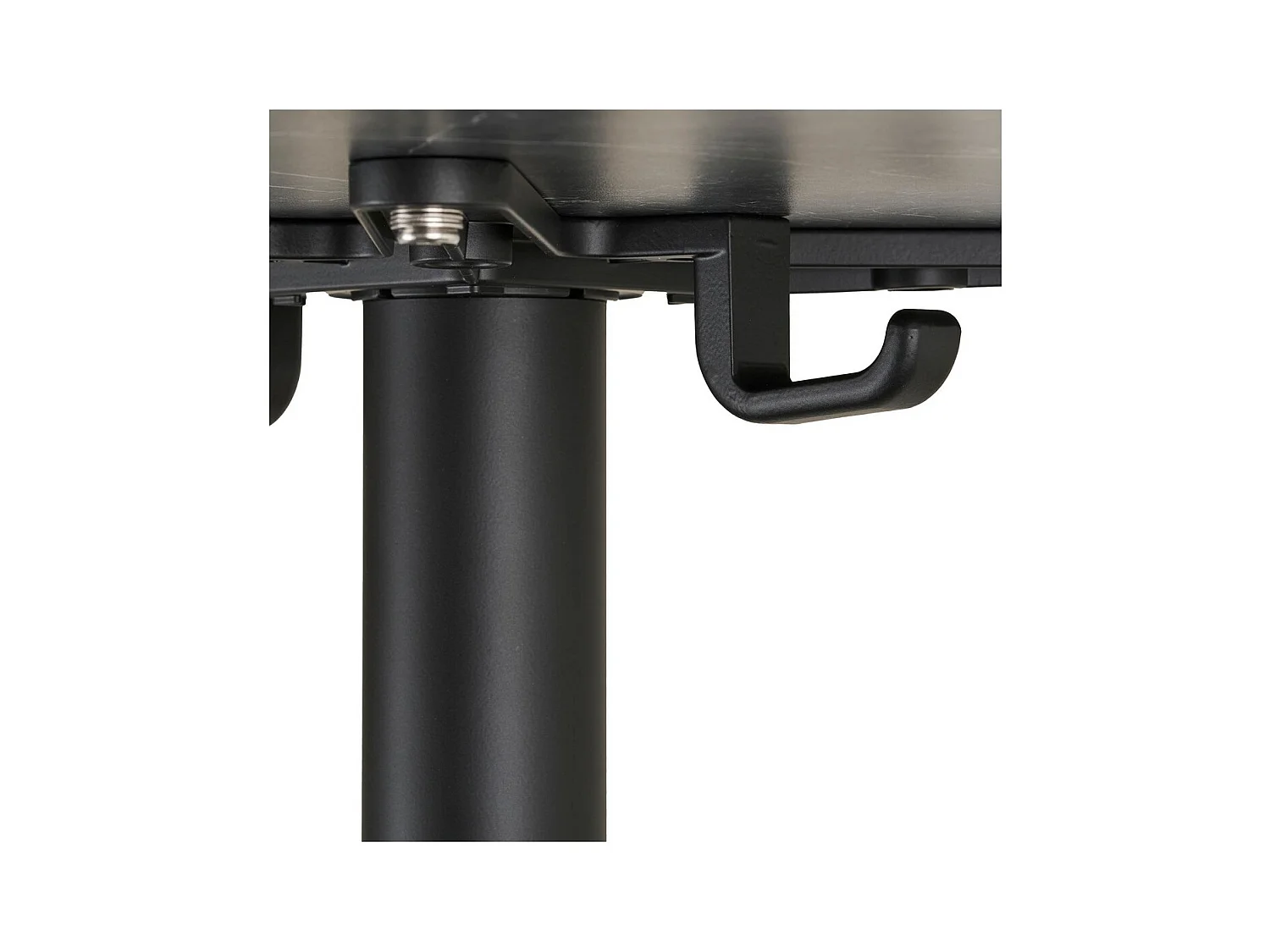 Table à Manger Bistro, Noir, 60x60x73 cm, Seven Design