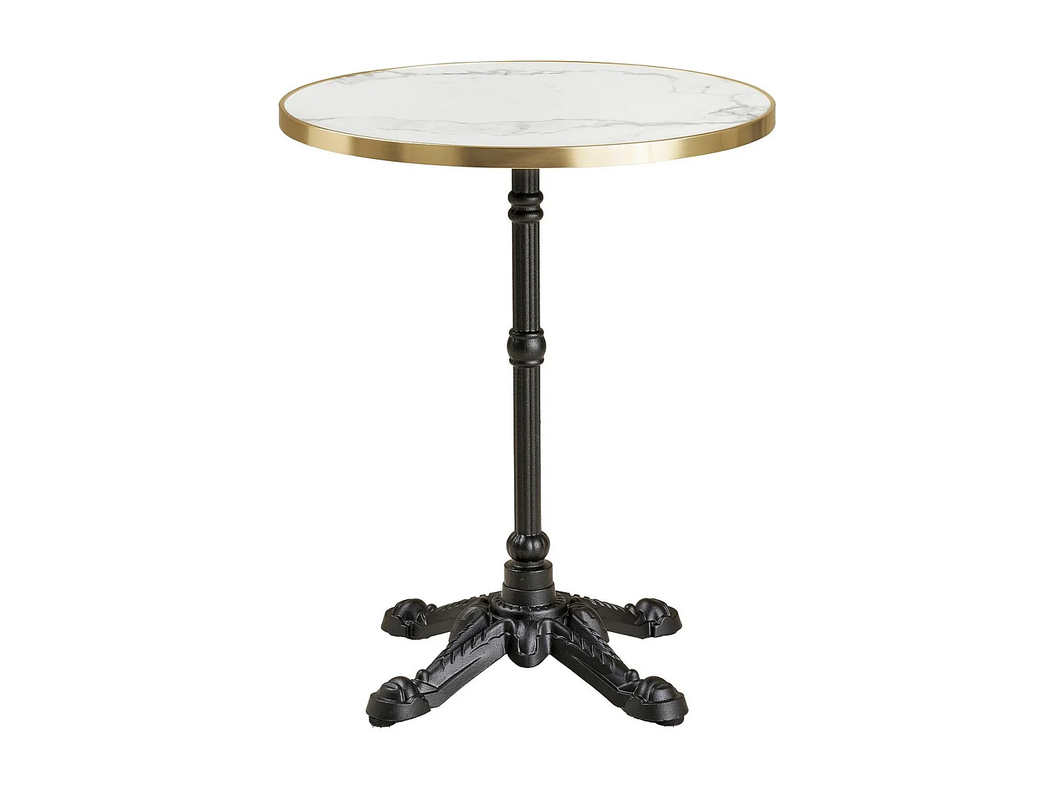 Stolik Bistro, Biały, 60x60x73 cm, Seven Design