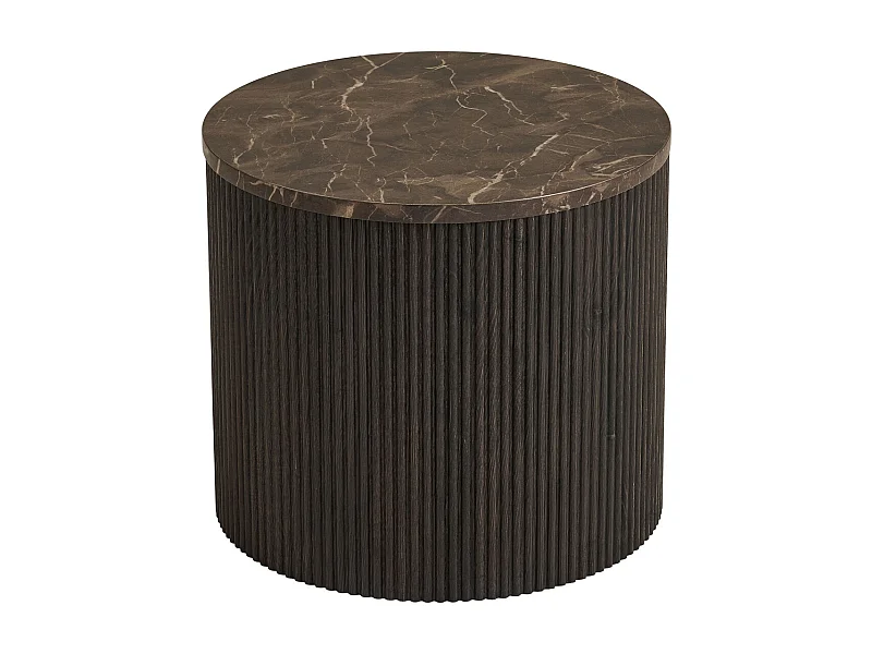 Stolik Kawowy Rota, Brązowy, 45x45x40 cm, Seven Design