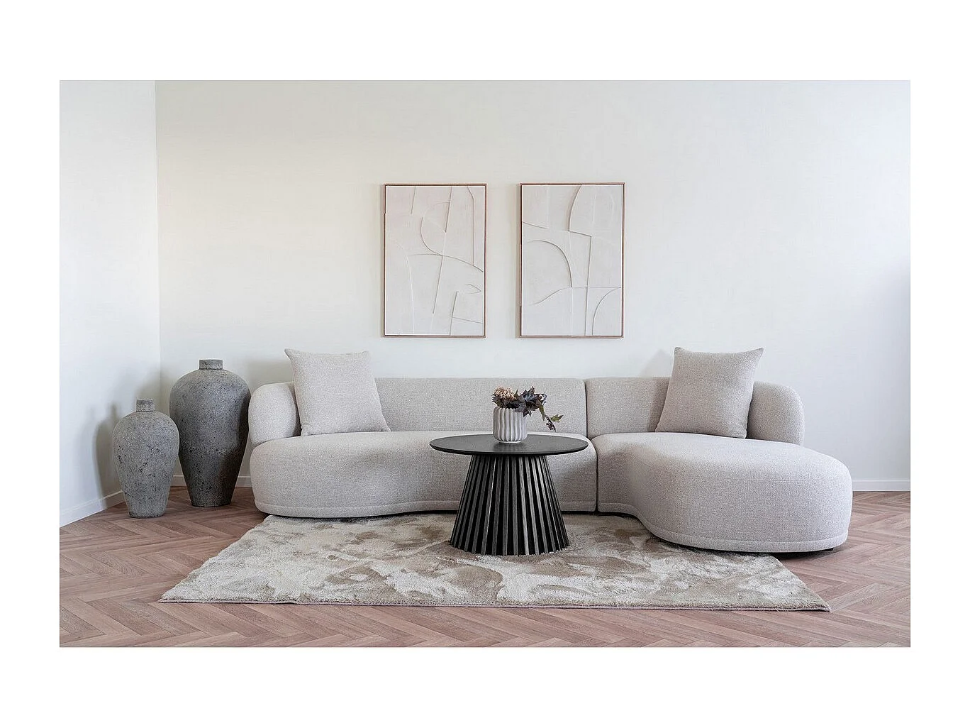 Stolik Kawowy Osaka, Czarny, 70x70x45 cm, Seven Design