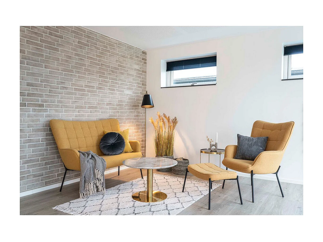 Stolik Kawowy Bolzano, Złoto, 70x70x45 cm, Seven Design