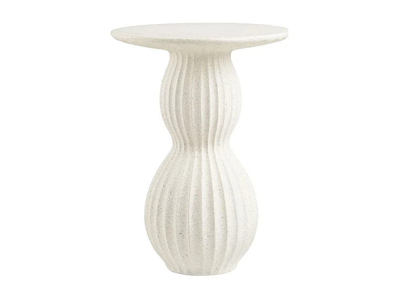 Stolik Kawowy Newtown, Biały, 40x40x55 cm, Seven Design