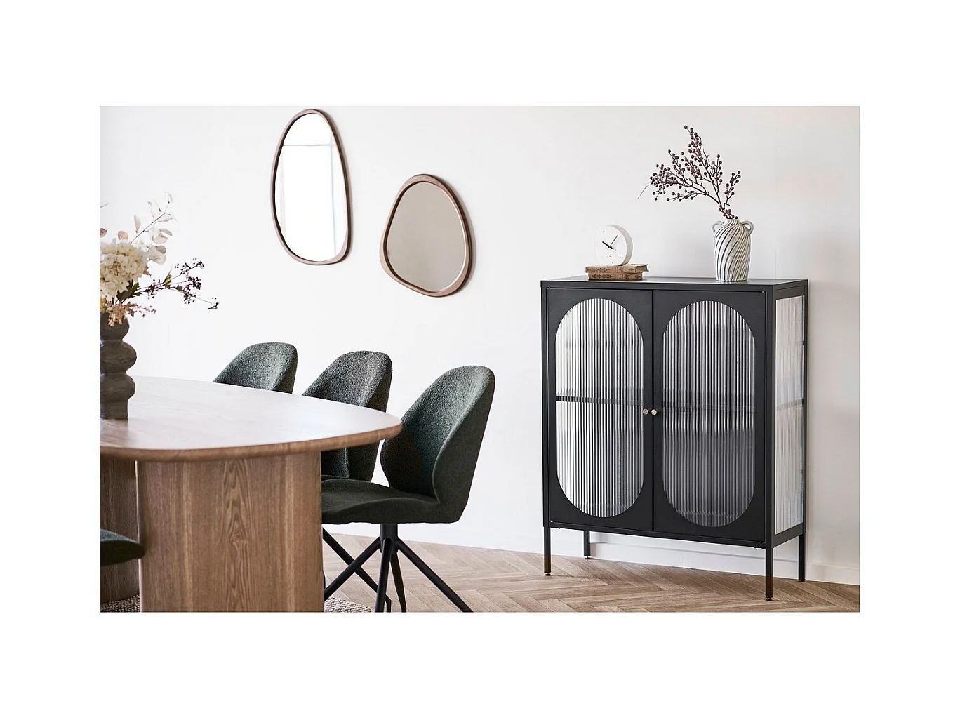 Miroir avec Cadre Luxon, Marron, 38,5x5x64,5 cm, Seven Design