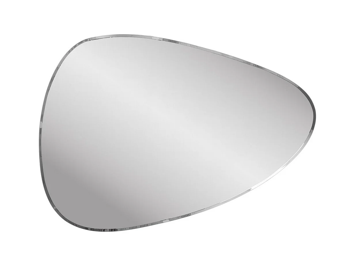 Miroir avec Cadre Devonport, Argent, 70x2x100 cm, Seven Design