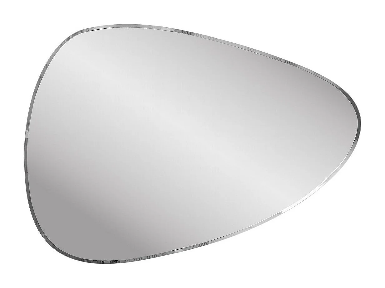 Lustro w Ramie Devonport, Srebrny, 70x2x100 cm, Seven Design