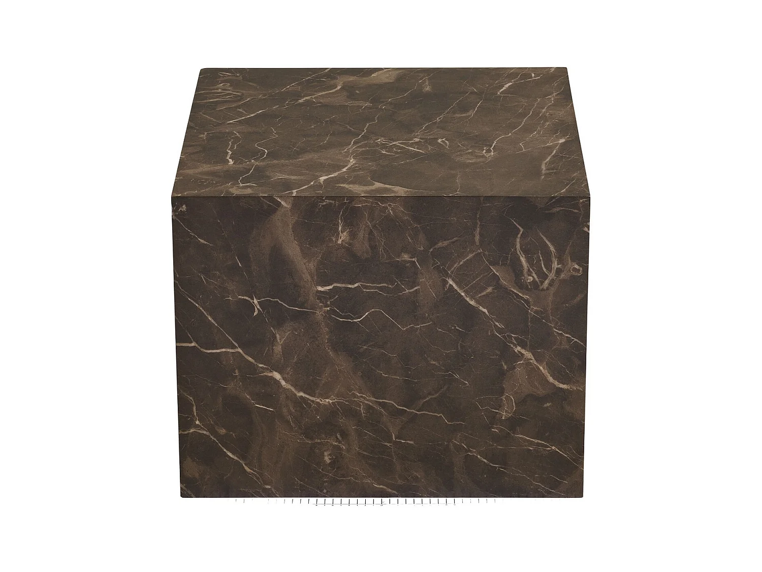 Table d'Appoint Prague, Marron, 50x50x40 cm, Seven Design