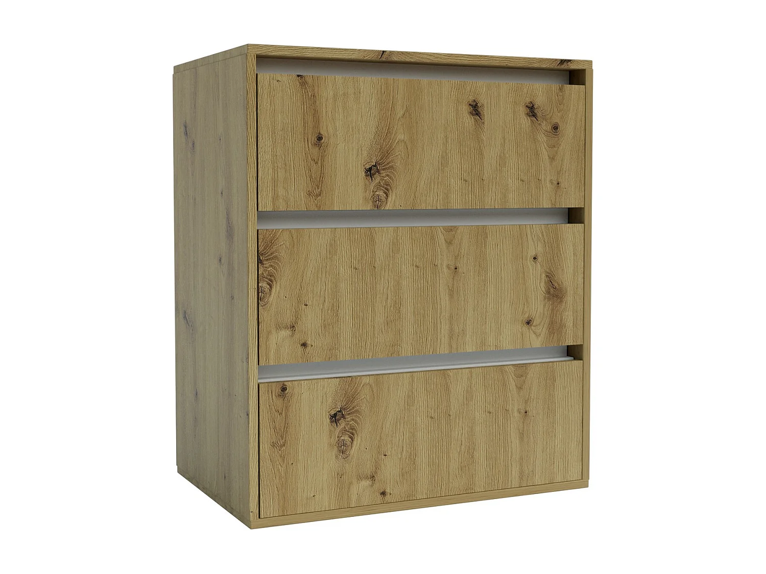 Komoda z Szufladami Idea, Brązowy, 75x48x16 cm, Seven Design