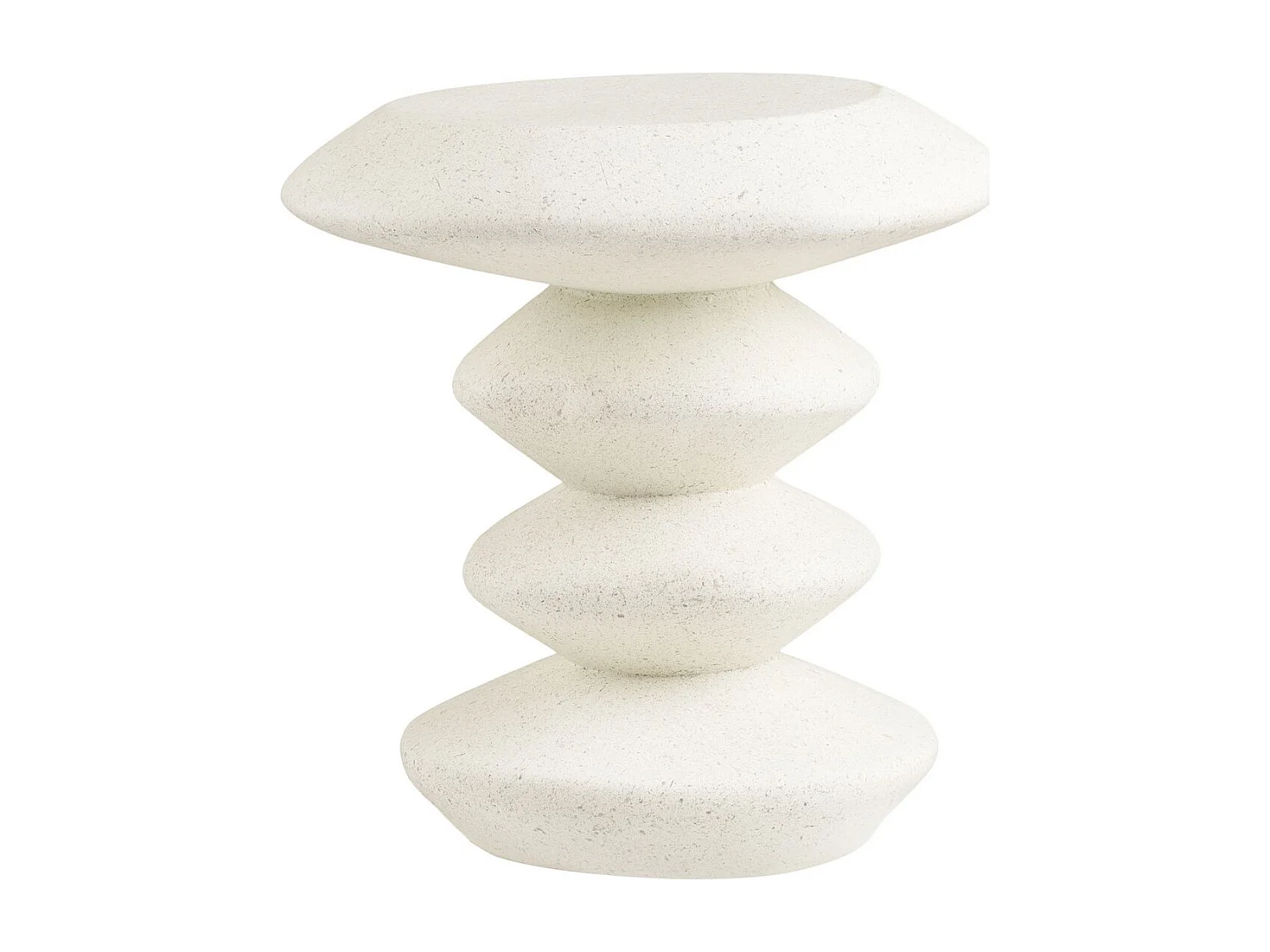 Stolik Kawowy Blackburn, Biały, 36x36x45,5 cm, Seven Design