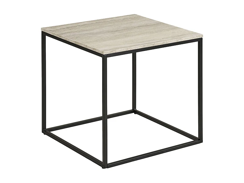 Tavolino Vita, Beige, 45x45x45 cm, Epikasa
