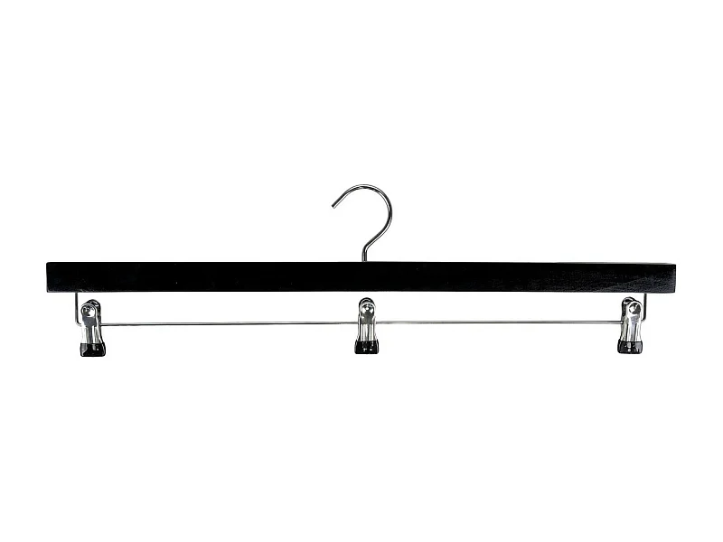 Wieszak Motella, Czarny, 2x61x10 cm, Epikasa