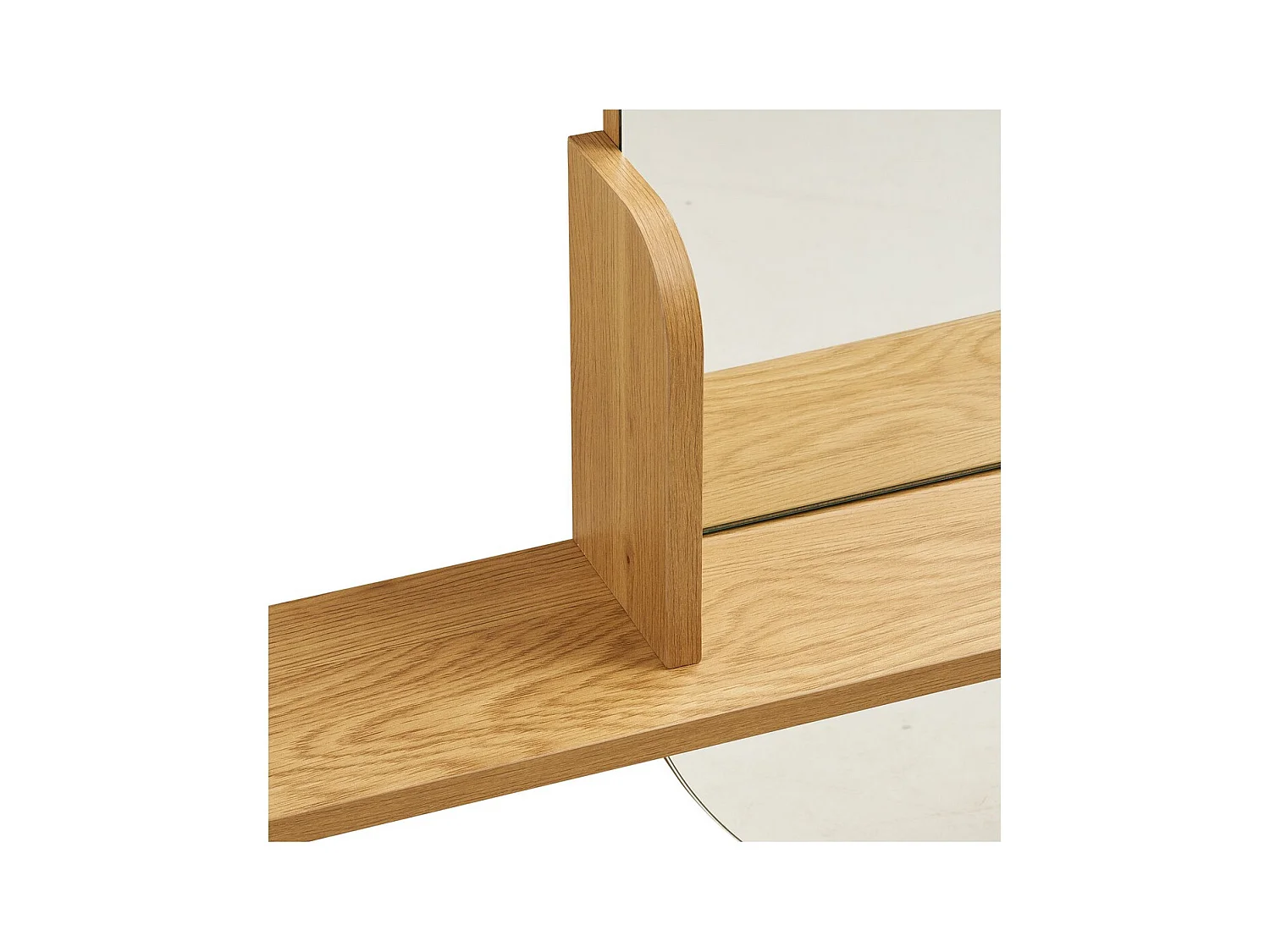 Miroir sans Cadre Barco, Argent, 92x15x94,5 cm, Seven Design