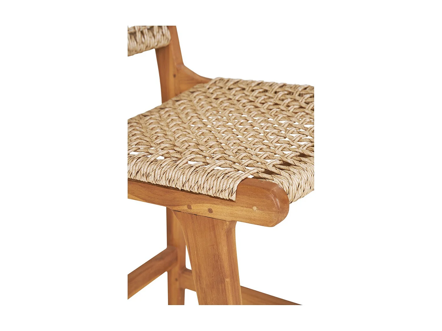 Tabouret Haut Derby, Marron, 45x50x94 cm, Seven Design