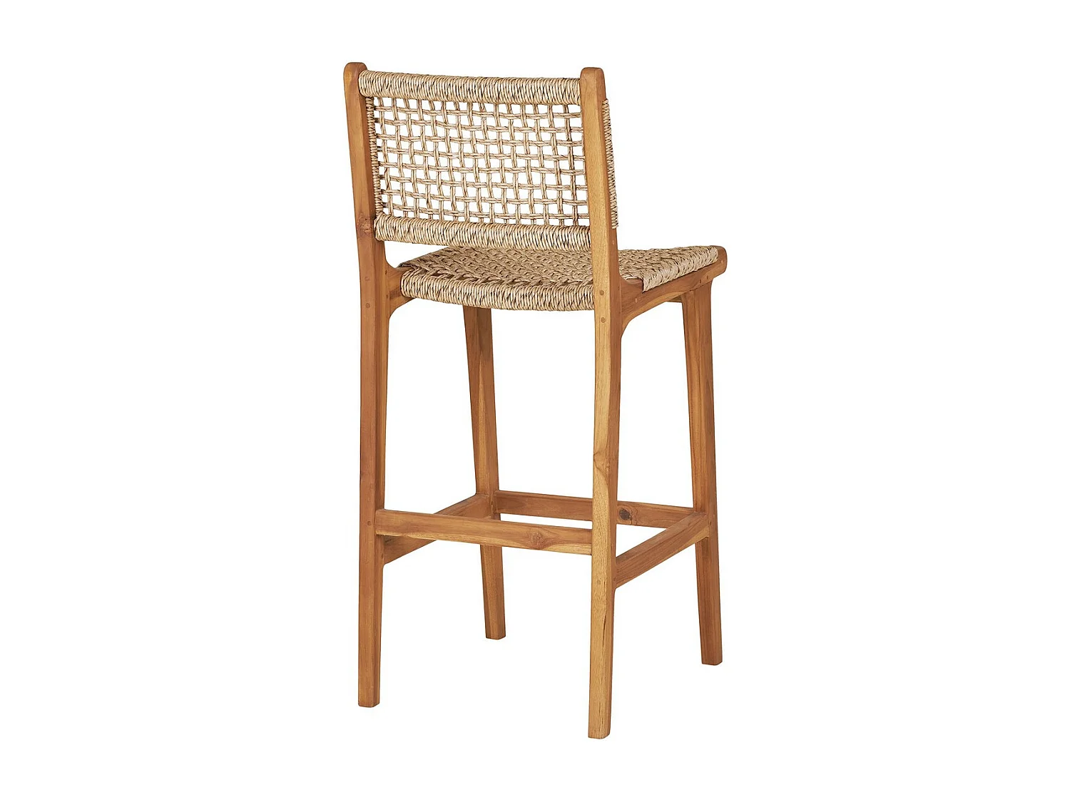 Wysoki Stołek Derby, Brązowy, 45x50x94 cm, Seven Design