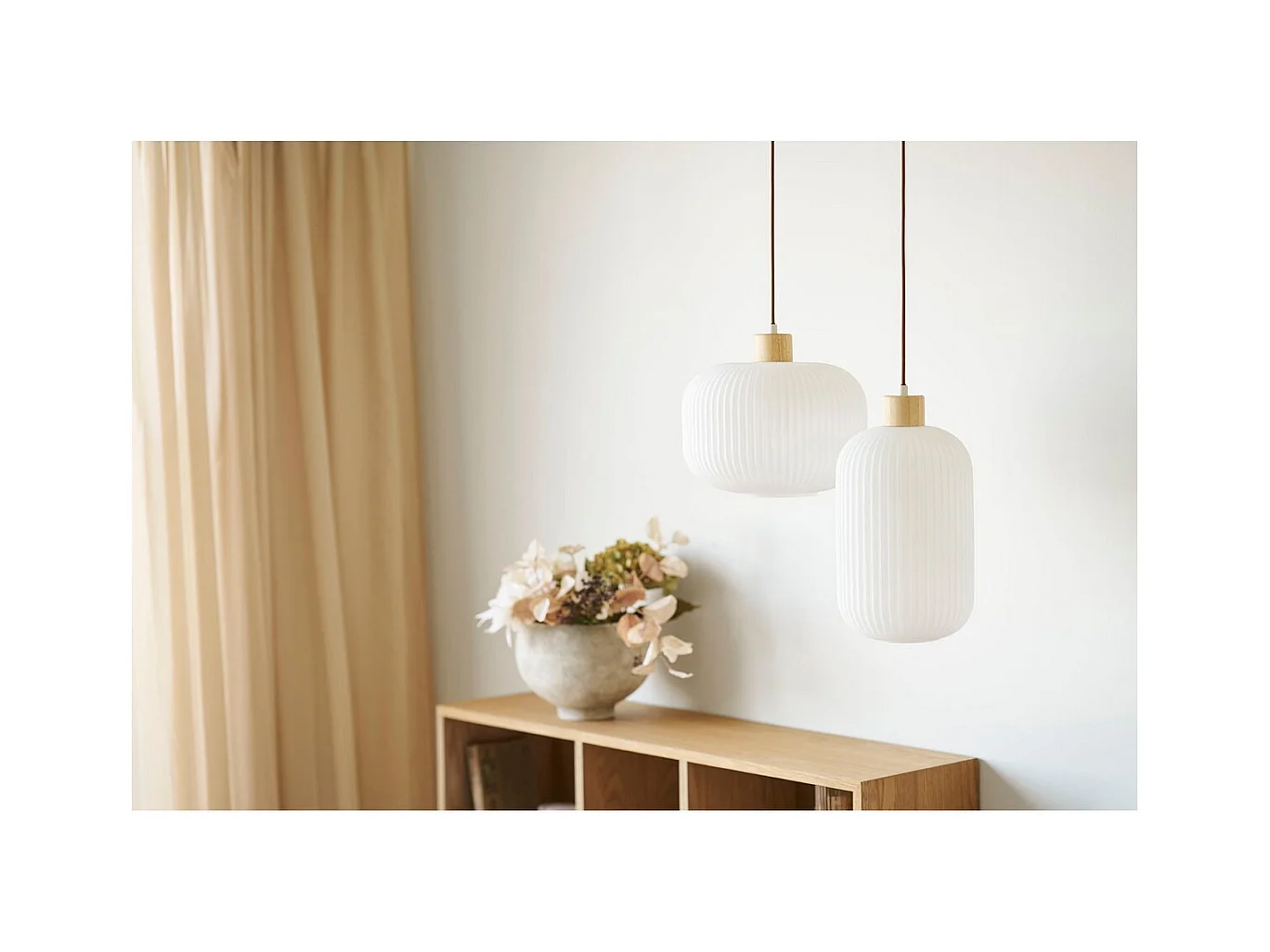 Suspension Argalo, Blanc, 20x20x100 cm, Seven Design