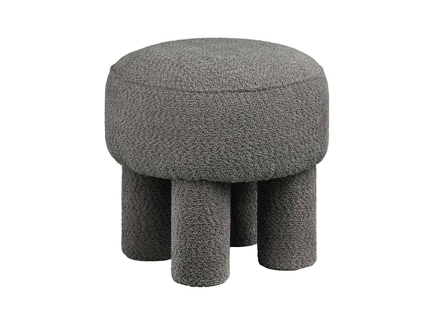 Pouf Canberra, Vert, 43x43x43 cm, Seven Design