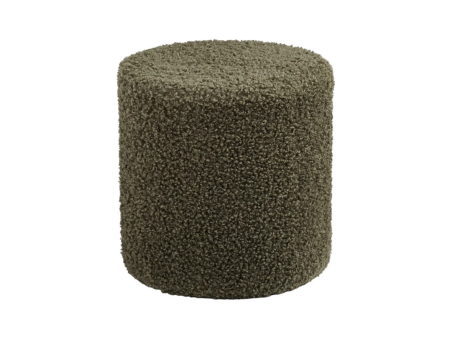 Pouf Ejby, Vert, 34x34x36 cm, Seven Design