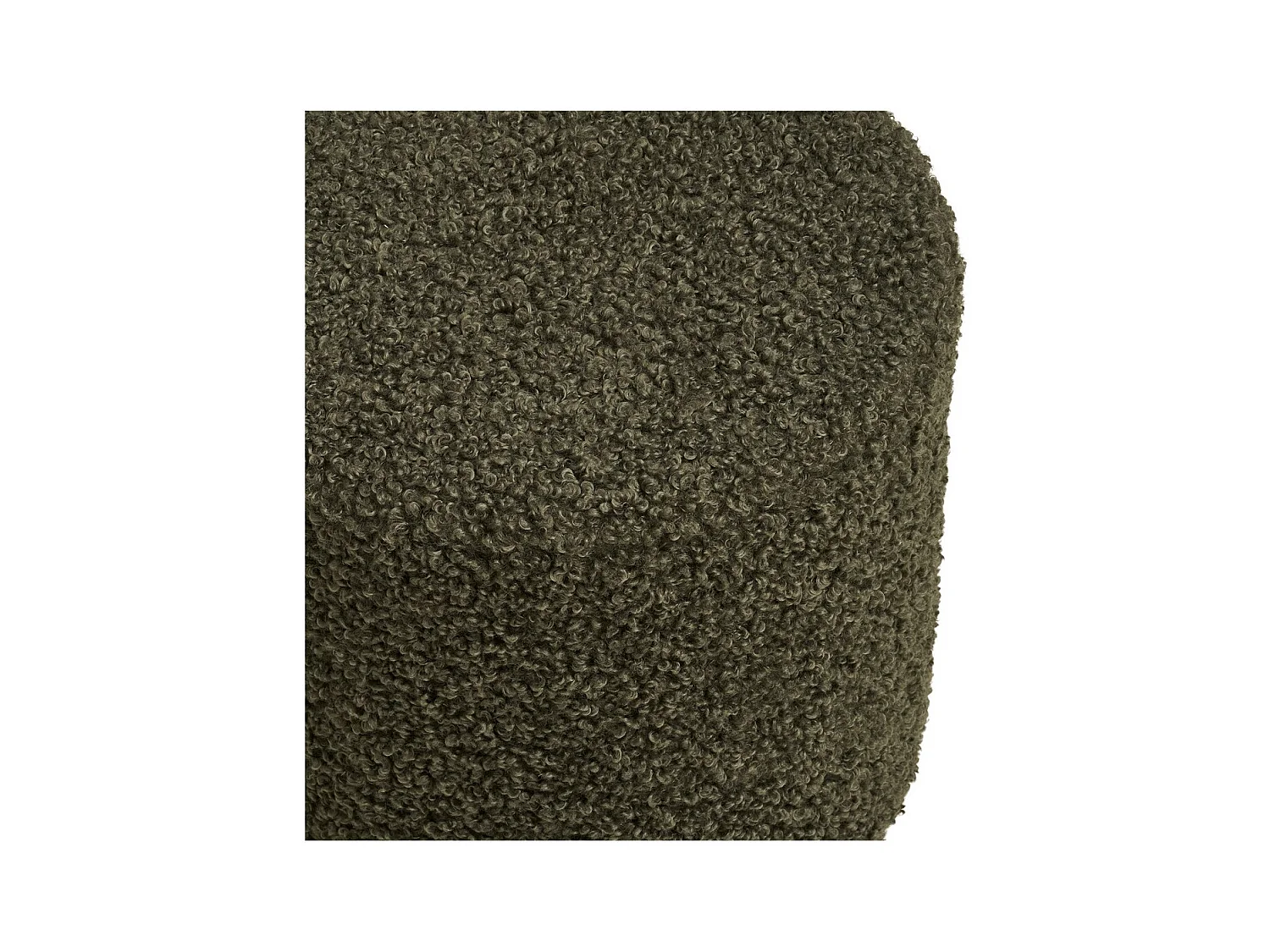 Pouf Ejby, Vert, 34x34x36 cm, Seven Design