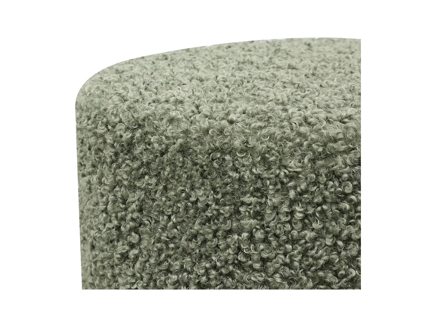 Pouf Ejby, Vert, 34x34x36 cm, Seven Design