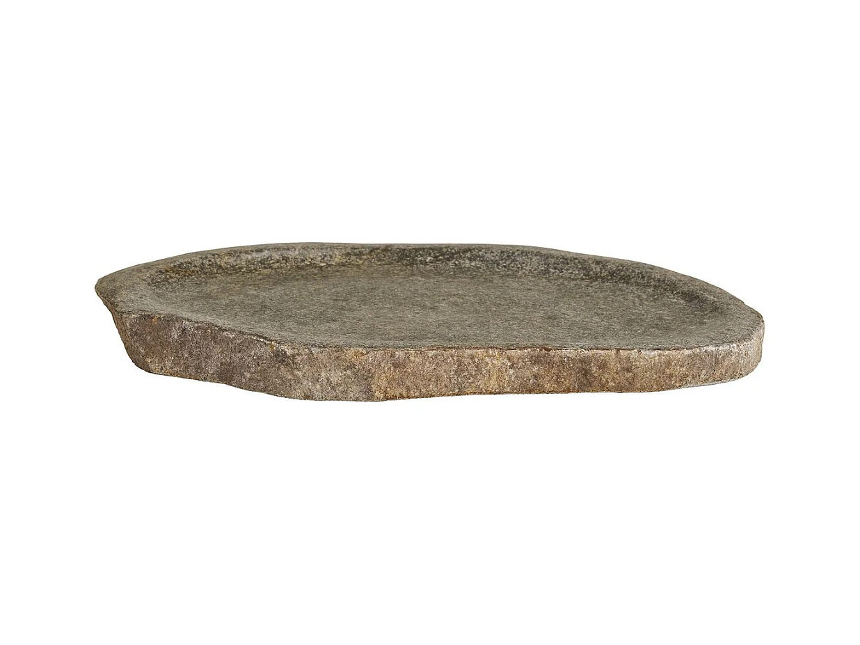 Plateau de Salle de Bain Gara, Gris, 30x25x3 cm, Seven Design