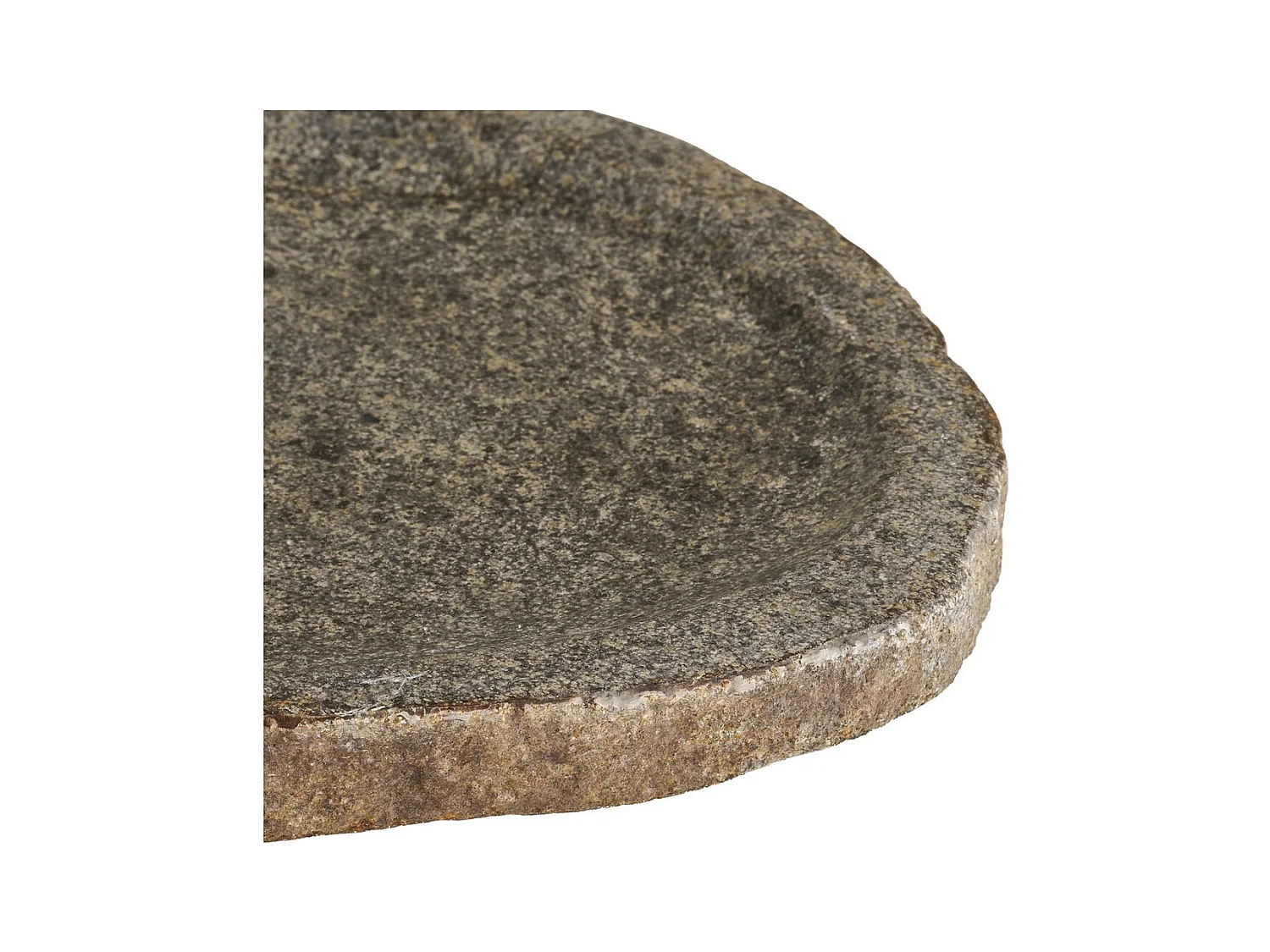 Plateau de Salle de Bain Gara, Gris, 30x25x3 cm, Seven Design