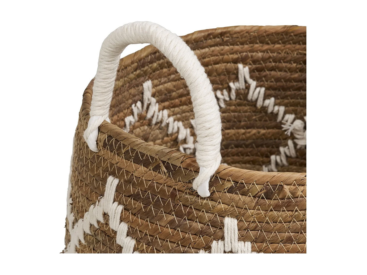 Panier Décoratif de Rangement Altea, Marron, 41x41x32 cm, Seven Design