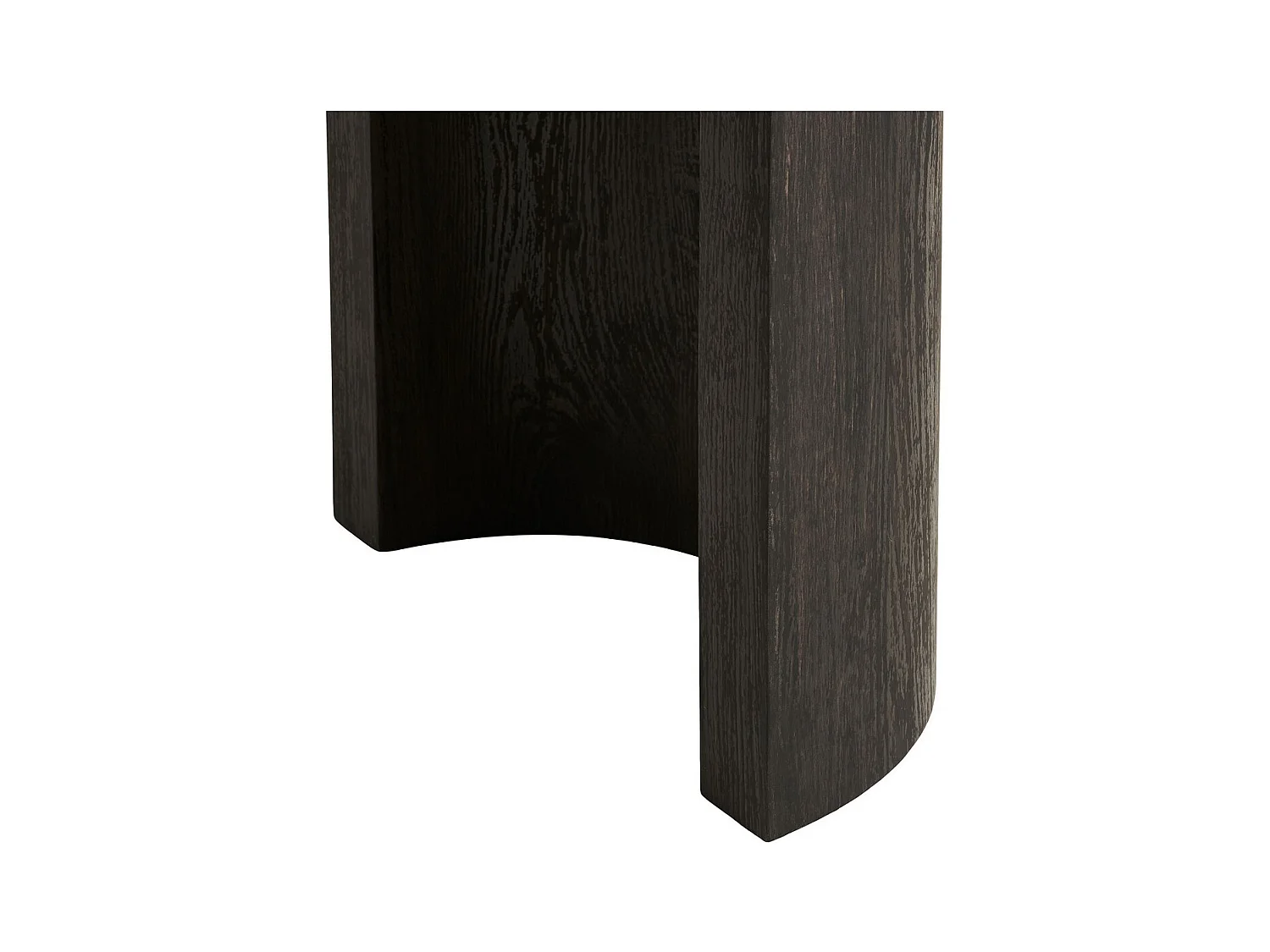 Table Console Bibione, Noir, 114x38x75 cm, Seven Design