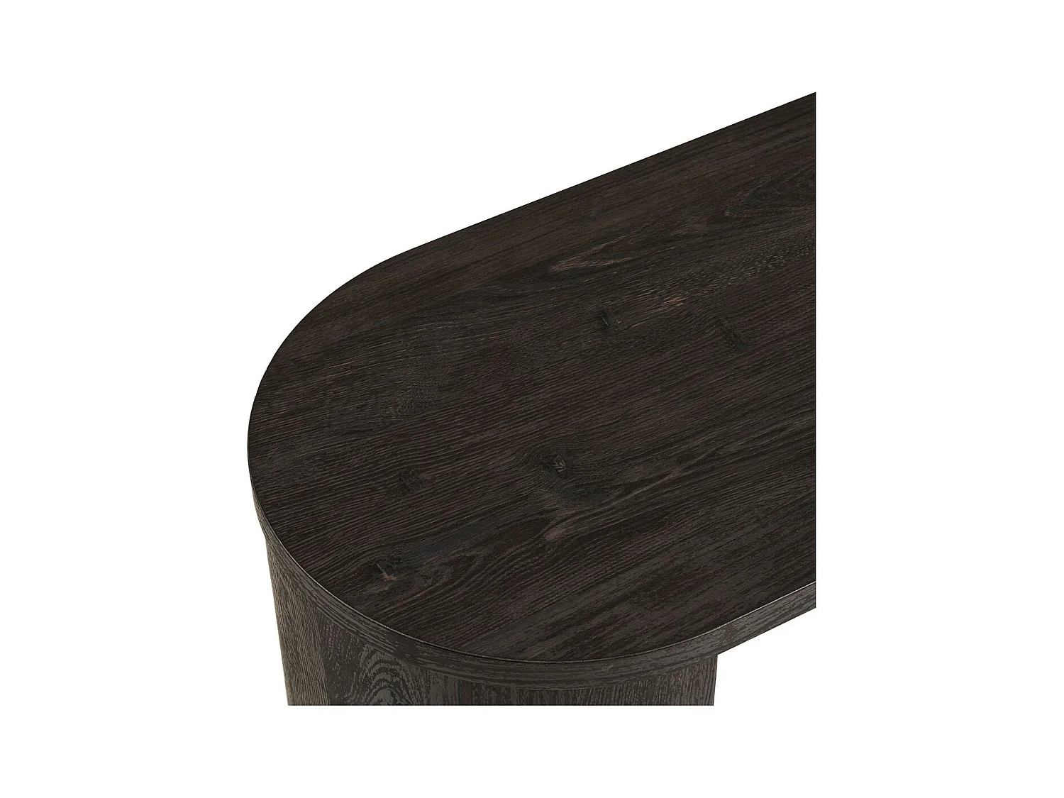 Table Console Bibione, Noir, 114x38x75 cm, Seven Design