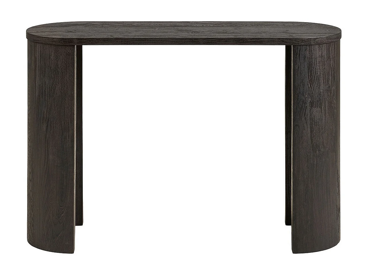 Stolik Konsolowy Bibione, Czarny, 114x38x75 cm, Seven Design