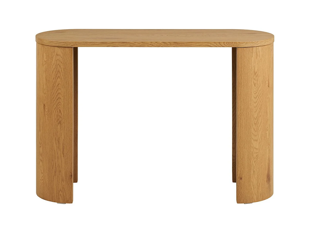 Table Console Bibione, Marron, 38x114x75 cm, Epikasa