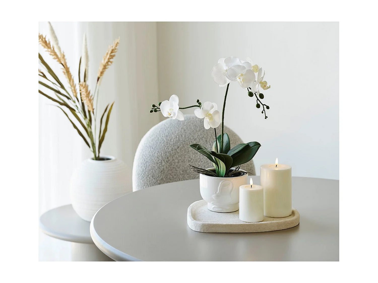 Plateau HN29, Blanc, 35x30x2,5 cm, Seven Design