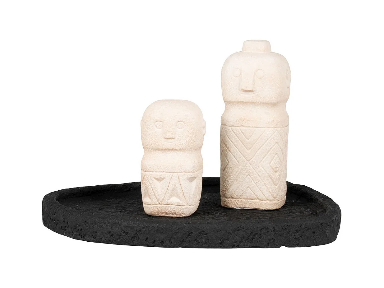 Plateau HN34, Noir, 26,5x26x2 cm, Seven Design