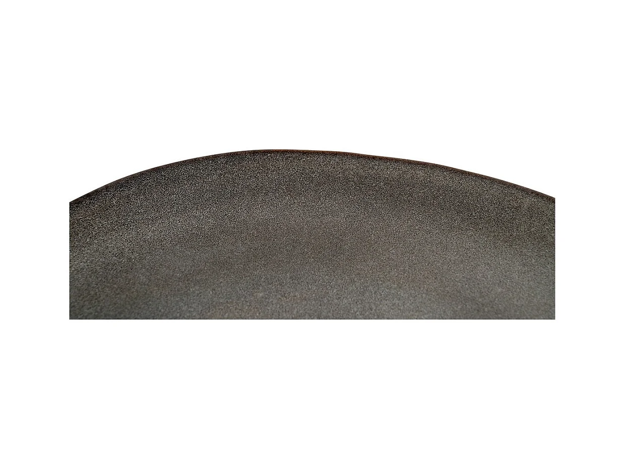 Lot de 4 Assiettes Creuses Selma, Marron, 27x27x2 cm, Seven Design