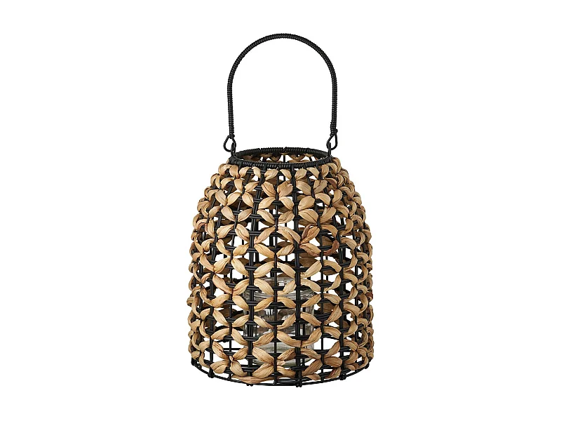 Lanterne Décorative d'Extérieur  Pinto, Marron, 24x24x28,5 cm, Seven Design