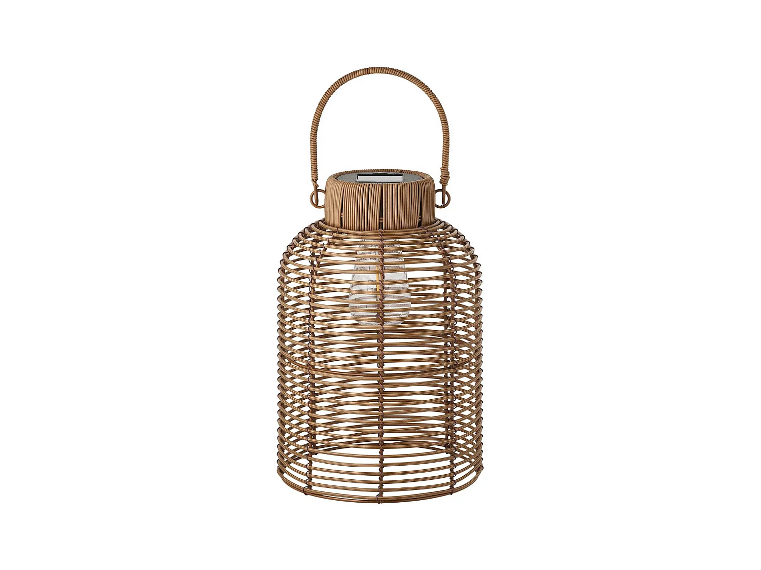 Lanterne Décorative d'Extérieur  Brentford, Marron, 20x20x30,5 cm, Epikasa