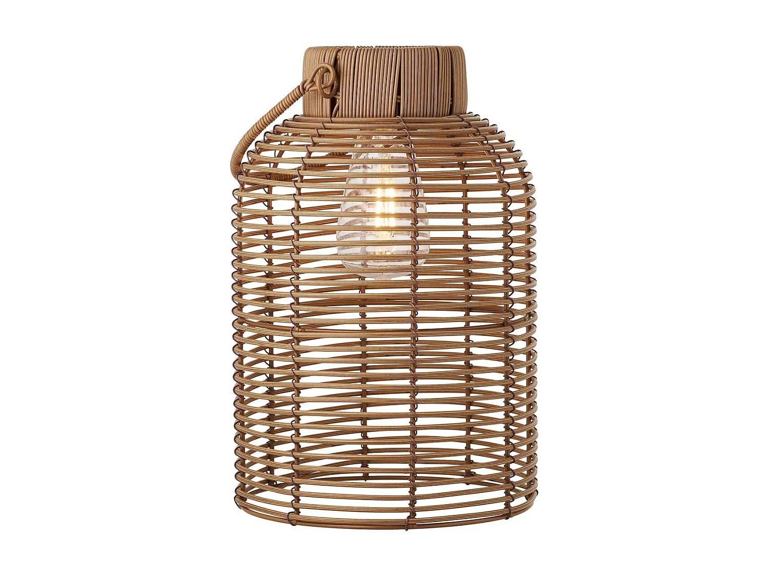 Lanterne Décorative d'Extérieur  Brentford, Marron, 20x20x30,5 cm, Seven Design