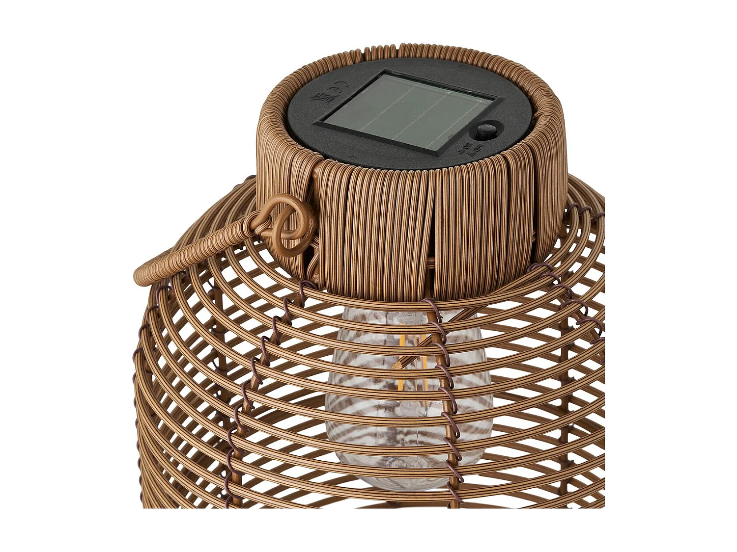 Lanterne Décorative d'Extérieur  Brentford, Marron, 20x20x30,5 cm, Seven Design