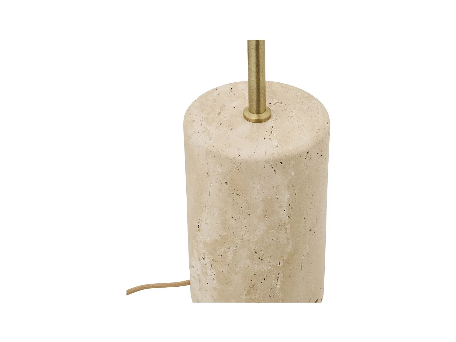 Lampadaire Sheffield, Beige, 40x40x155 cm, Seven Design