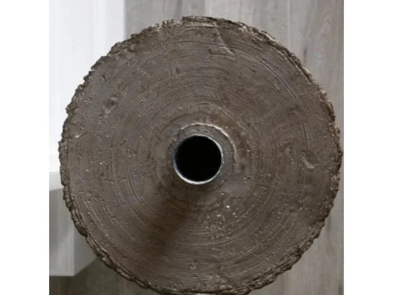 Podstawa "Legnò" z efektem pnia choinki na metalowym wsporniku, 30 x 36 cm.